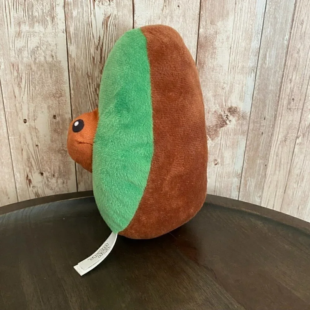 Toy Works by Toy Factory Avocado Guac Star Green Plush Fruit Stuffed Toy 7''